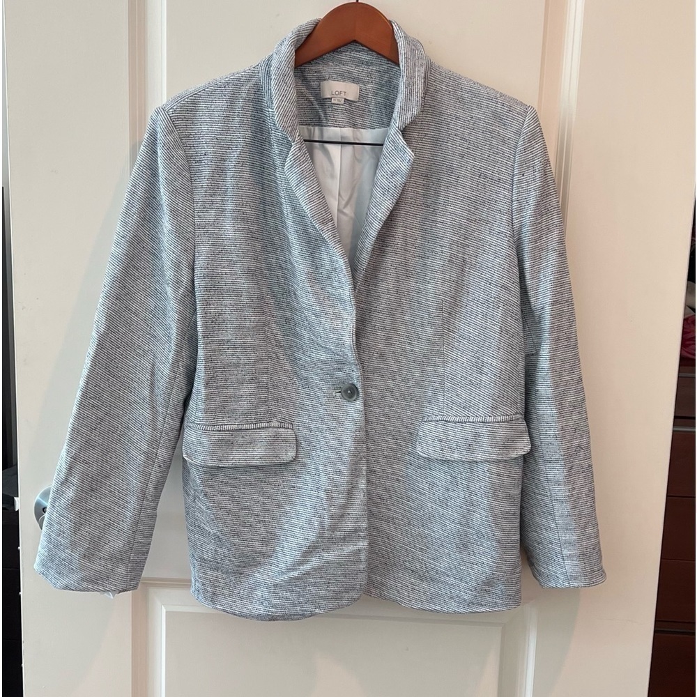 Loft Women's Textured Knit Blazer
